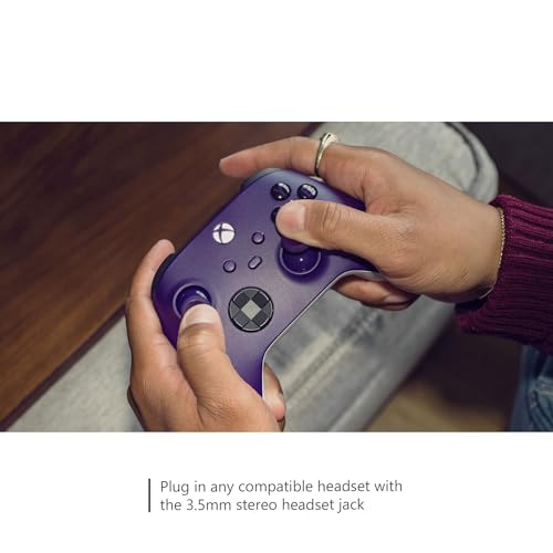 Xbox Core Wireless Gaming Controller – Astral Purple – Xbox Series X|S, Xbox One, Windows PC, Android, and iOS