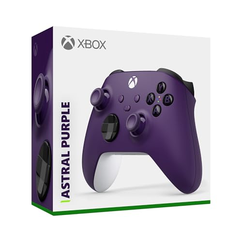 Xbox Core Wireless Gaming Controller – Astral Purple – Xbox Series X|S, Xbox One, Windows PC, Android, and iOS