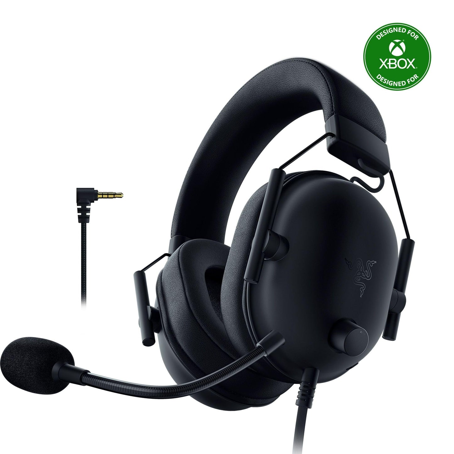 Razer BlackShark V2 X Xbox Gaming Headset: 50mm Drivers - Cardioid Mic - Lightweight - Comfortable, Noise Isolating Earcups - for Xbox Series X, Series S, PS5, PC, Switch via 3.5mm Audio Jack - Black