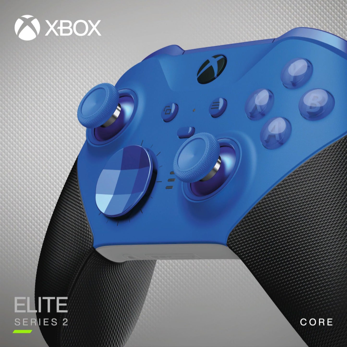 Xbox Elite Series 2 Core Wireless Gaming Controller – Blue – Xbox Series X|S, Xbox One, Windows PC, Android, and iOS